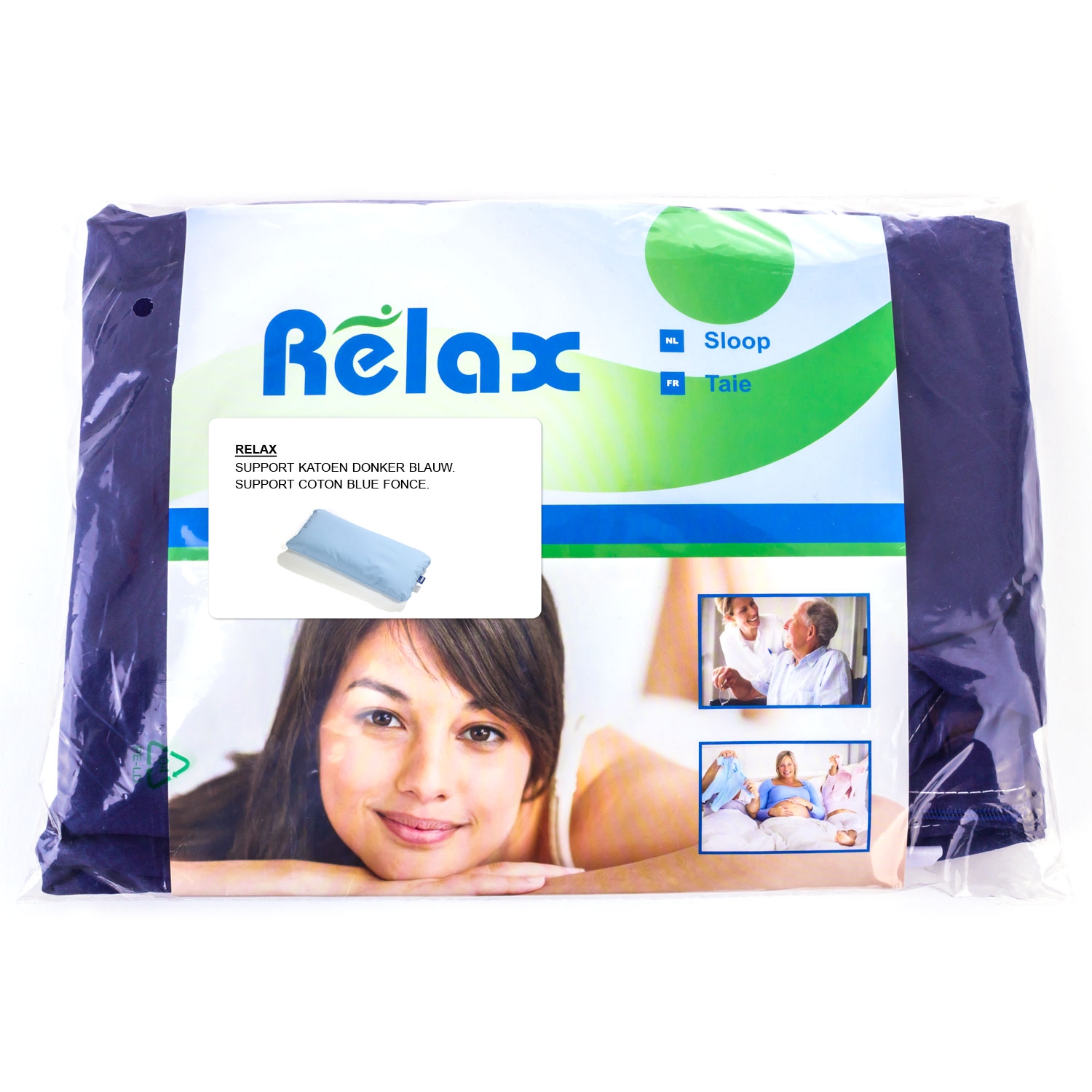 Relax Support Housse - Eponge - Blanche