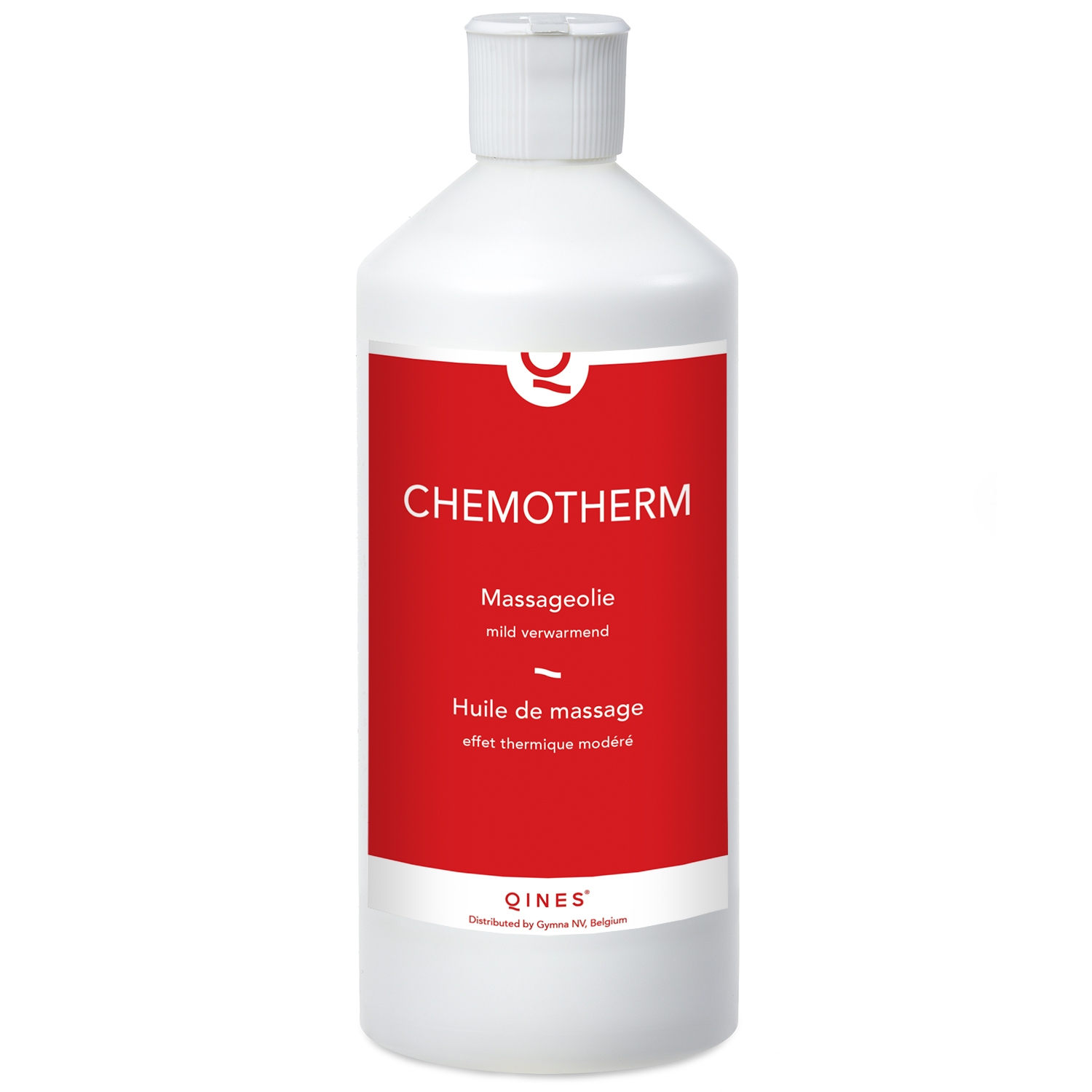 Massage olie Chemotherm verwarmend - Qines - 500 ml