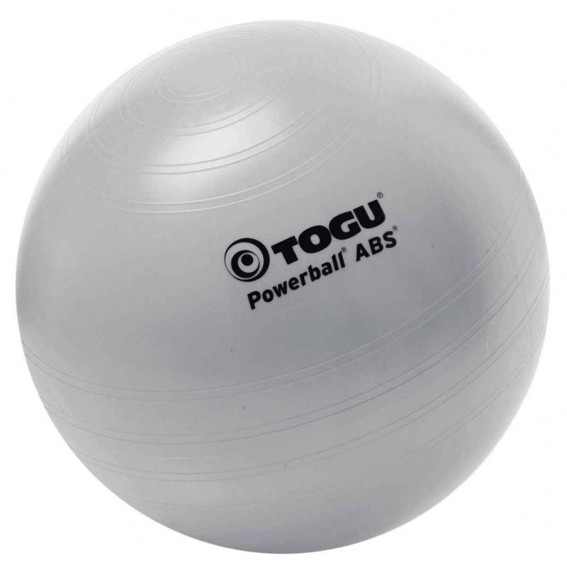 Togu Powerball ABS - zitbal - 75 cm - zilver